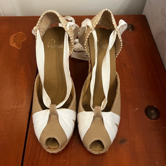 Espadrilles, wedge heel, size 5.5 - Picture 4 of 4